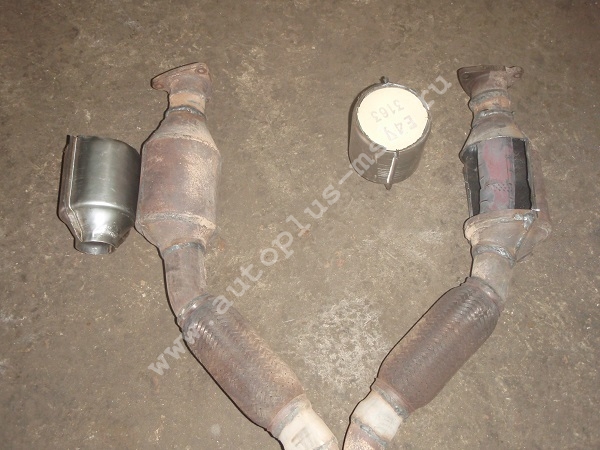 замена и ремонт катализаторов Ауди А6 С6 москва